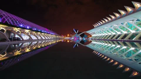 City of Arts and Sciences 1 B Stock-Footage 7748453