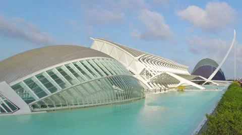 City of Arts and Sciences 2 C 動画素材 7752733