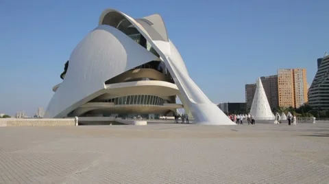 City of Arts and Sciences 23 Stock Footage 7890165