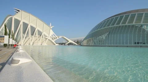 City of Arts and Sciences 29 스톡 동영상 7901676