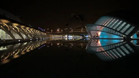 City of Arts and Sciences 37 库存影片 7907156