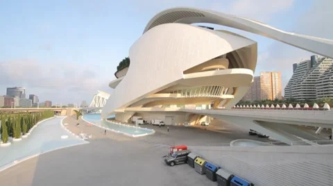 City of Arts and Sciences 41 库存影片 8508458