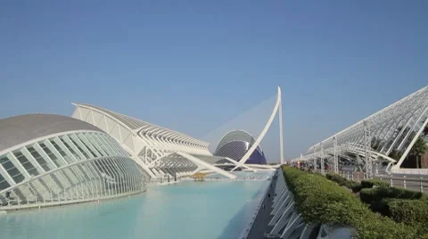 City of Arts and Sciences 43 库存影片 8510236