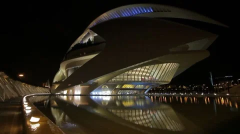 City of Arts and Sciences 5 Stock-Footage 7755835