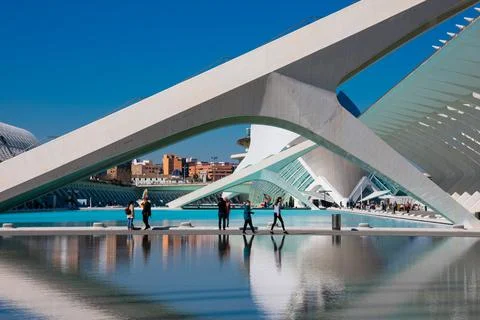 City of Arts and Sciences Foto stock