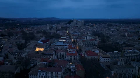 City of Avignon Stock Footage 337496169