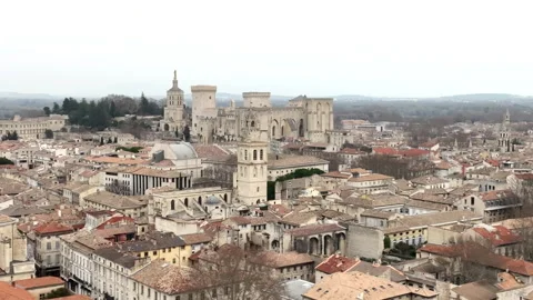 City of Avignon Stock Footage 337496204