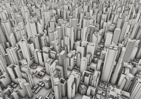City background Stock-Illustration