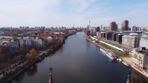 City of Berlin from above 動画素材 150352696