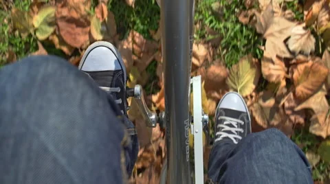 City by bicycle Видео 45471152