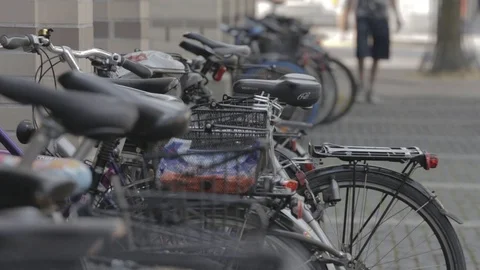 City bicycles Stock Footage 101960112