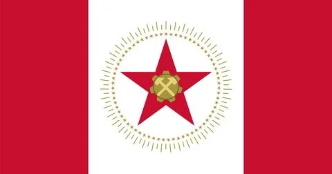 City Birmingham flag vector illustration isolated on background. USA 库存插图