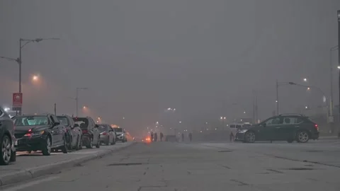 City Blackout Video stock 307917134