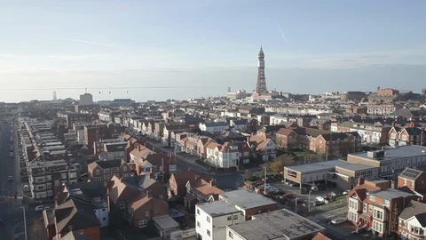 City of Blackpool UK Video stock 101531152