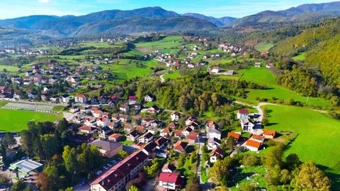 City in Bloom Stock Footage 306906711