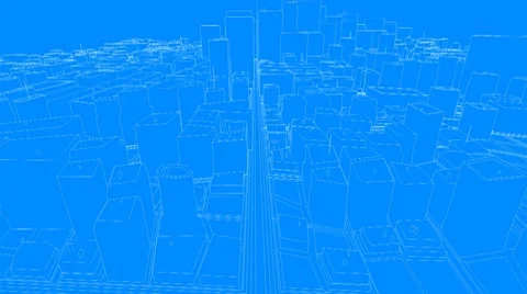 City Blue (HD) 库存影片 7727230