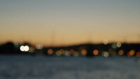City Bokeh wallpaper Stock Footage 74686776