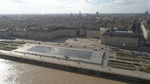 City of Bordeaux Video stock 85510309