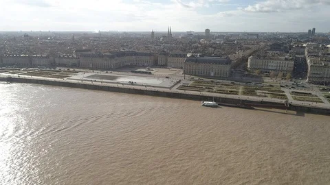 City of Bordeaux 库存影片 85513040