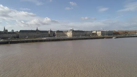 City of Bordeaux Video stock 85562436