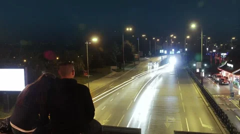 City Boulevard Timelapse Stock Footage 43169787