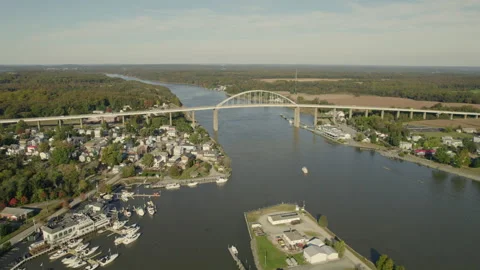 City Bridge Video stock 163606123