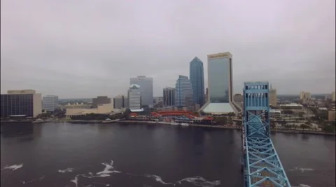 City bridge river Stock-Footage 47217778