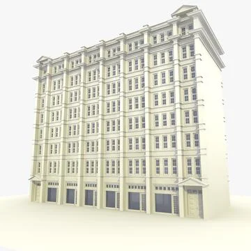 City Building 17 3D Model