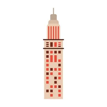 City building icon Ilustración de archivo