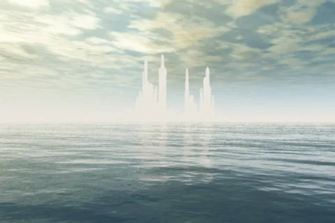 City building loop Stock Footage 591780