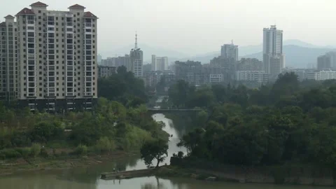 City buildings Stock Footage 235134866