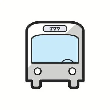 City bus. Stock Illustration