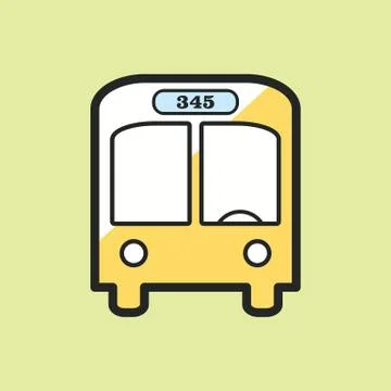 City bus. Stock Illustration