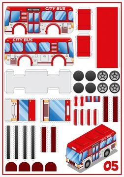 City bus. Stock-Illustration