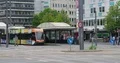 City center and city life street view with tram and traffic in Brunswick 4k or 4k+ Resolution