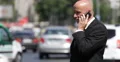 City Center Crowded Avenue Jam Traffic Manager Cell Call Establish Appointment 4k or 4k+ Resolution