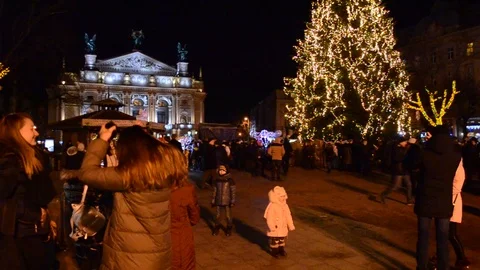 City center Stock Footage 100240934