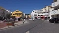 City center scenery in Algarve tourism location Carvoeiro, Portugal 4k or 4k+ Resolution