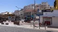 City center scenery in Algarve tourism location Carvoeiro, Portugal 4k or 4k+ Resolution