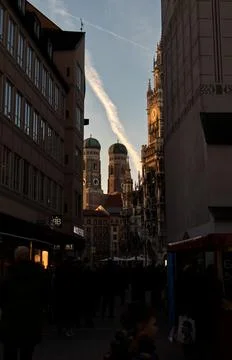 The city centre of Munich. Stock Photos