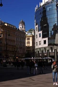 The city centre of Vienna. Stock Photos