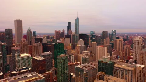 The city of Chicago Stock Footage 235712335