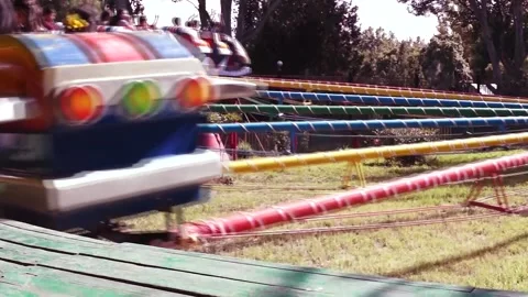 City children's playground. Stock Footage 201949989
