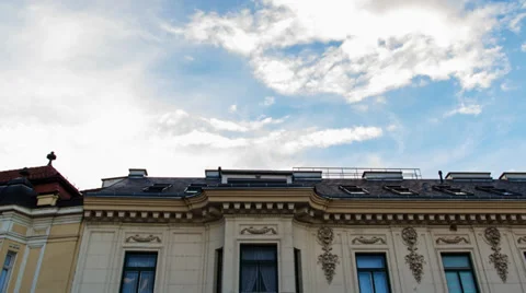 City Cloud Timelapse - Grain Version 動画素材 30564458