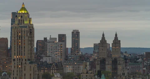 City Cloudscape Loop Stock Footage 152839692