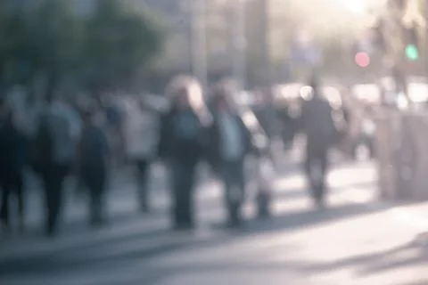 City commuters Stock Photos