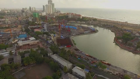 City construction area 스톡 동영상 288234209