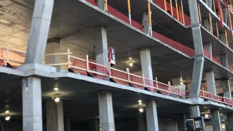 City Construction Project Stock Footage 165401766