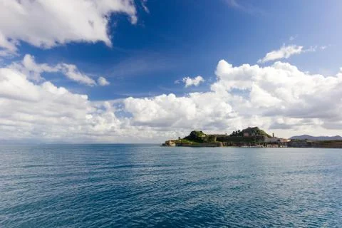 City of corfu Stock Photos