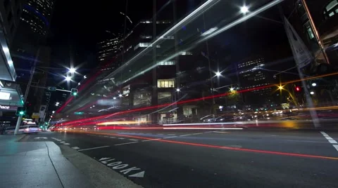 City Corner Hyperlapse Vidéo 42876496